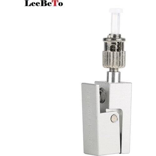 Fiber Square Type ST Bare Fiber Adaptor ST Bare Fiber Adapter for Optical Fiber Temporary Connection