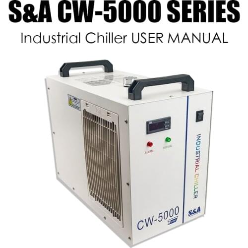 S& A Teyu CW5000 Industrial Water Chiller Laswer Industrial Laser Industrial Water Chiller