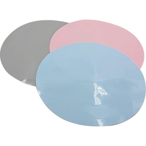 Anti-Slip Silicone Round Shaped Mat For Bowl Drinking Fountain Spill-proof Feeder Cat Dog Feeding Accessories Pet Supplies