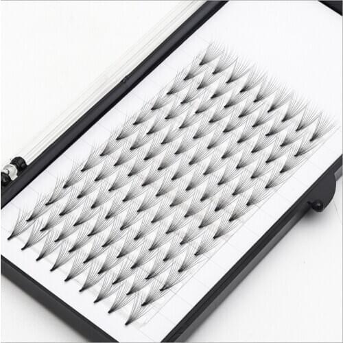 Handmade luxury Lash Premade Volume Lash Fans 10D Volume Fans Semi Permanent Individual Eyelash Extensions free shipping