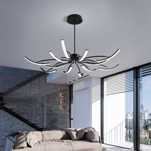 Modern Living Room Chandeliers Nordic Led Modeling Lamp Bedroom Dining Room Chandelier Lighting New LED Household Hanging Lamps
