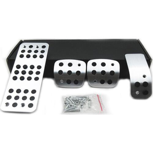 Car-Styling Car Stainless Steel Car Pedal Pads Cover For Peugeot 206 CC Car Styling Auto Accessories