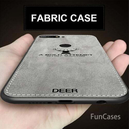 Fabric Case for Huawei Honor 7C Pro Classic Cloth Matte Skin Soft Hard Back Cover for Huawei Honor 7C Phone Cases Huawe