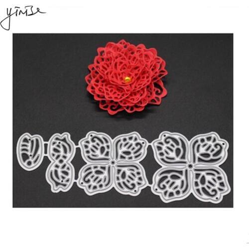 VCD96 Flower Cut SCRAPBOOK Metal Cutting Dies For Scrapbooking Stencils DIY Album Cards Decoration Embossing Folder Die Cuts