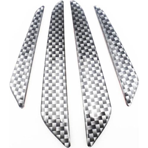 Car Door Edge Guards Trim Molding Protection Strip Scratch Protector Set For Jaguar XF XJ XJS XK S-TYPE X-TYPE XJ8 XJL XJ6 XKR X