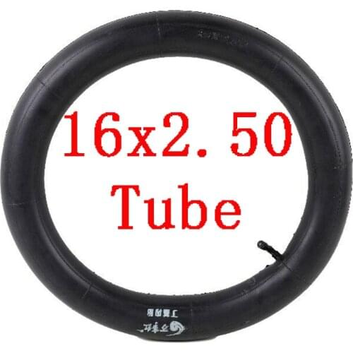 16x2.50 Inner Tube (Bent Valve stem) Electric scooter ATV dirt bike Motorcycle 16*2.50
