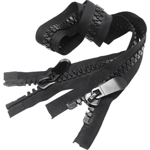 42" Black Resin Marine Separating Zipper #20 Bimini Top Boat Canvas Outdoors