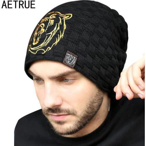 Мужские шапки AETRUE China At AliExpress