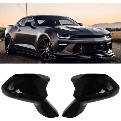 Car Horn Style Rear View Mirror Cover Shell Housing Trim for Chevrolet Camaro 2015-2020