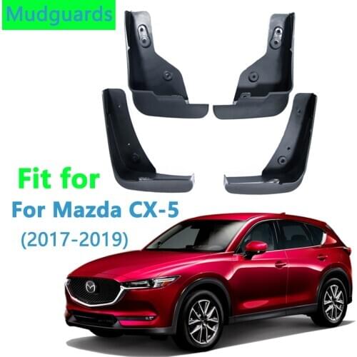Mudflaps for Mazda CX-5 2017~2019 MK1 2017 2018 2019 Splash Mud Guards Front Rear Mud Flap Mudguards Fender Special Accessories