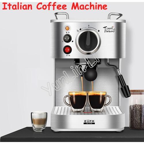 Espresso Machine Italian Coffee Machine Household Semi-automatic Coffee Maker Commercial Steam Type Cooking Coffee Cafetera