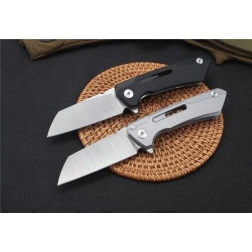 Consul D2 Blade Ball Bearing Pocket Knives Folding Tactical Edc Pocket Knifes Camping Fishing Hunting Knives Xmas Gift