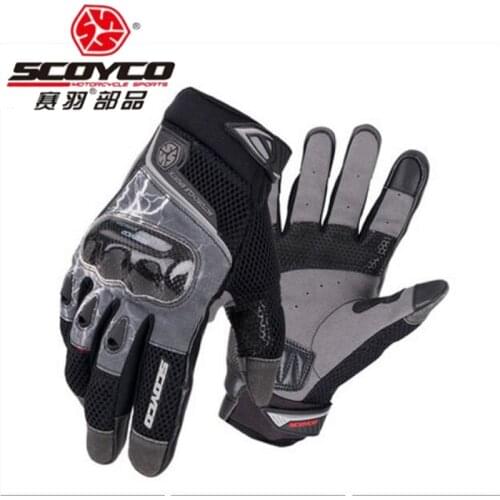 Summer breathable SCOYCO motorcycle accessories rider riding gloves motocross Motorcycle gloves Moto guantes motos Cycling glove