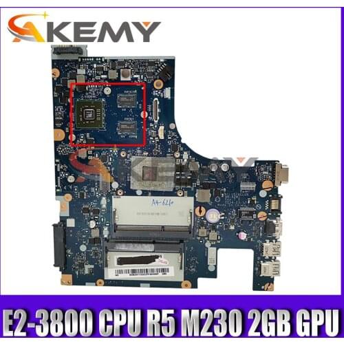 NM-A281 mainboard For Lenovo G50-45 laptop motherboard NM-A281 motherboard E2-3800 CPU R5 M230 2GB GPU