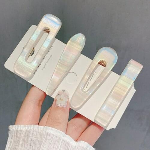 Fineone New Dazzling Mermaid BB Clips Girls Hair Accessories Kids Hairpins Children Headwear Baby Hair Clips Headdress