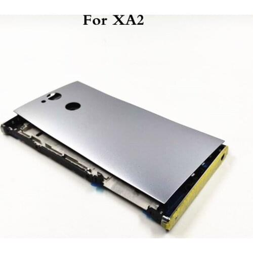 Middle Front Frame Bezel Full Housing For Sony Xperia XA2 H4133 H4131 H4132 With Battery Back Cover