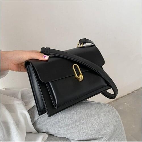 2021new Trendy Fashion Simple Messenger Bag High Quality All-match One-shoulder Small Square Bag High-quality Texture Bag Female