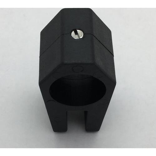 Heavy Duty Boat Jawslide Hinged Jaw-Like Slide Fittings Frame Nylon Black