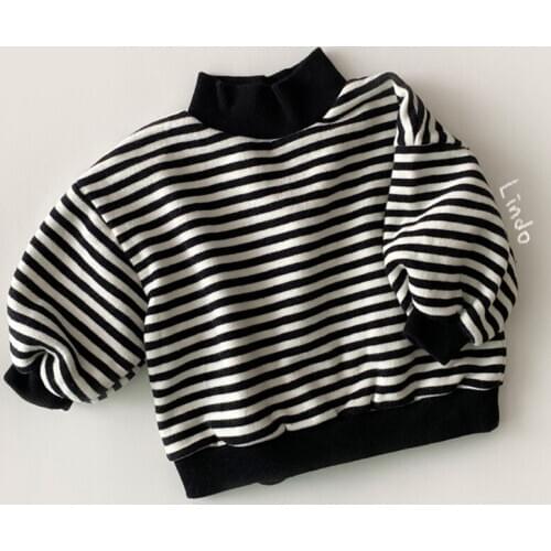 Spring Autumn Baby Unisex Striped Long-sleeved Sweater