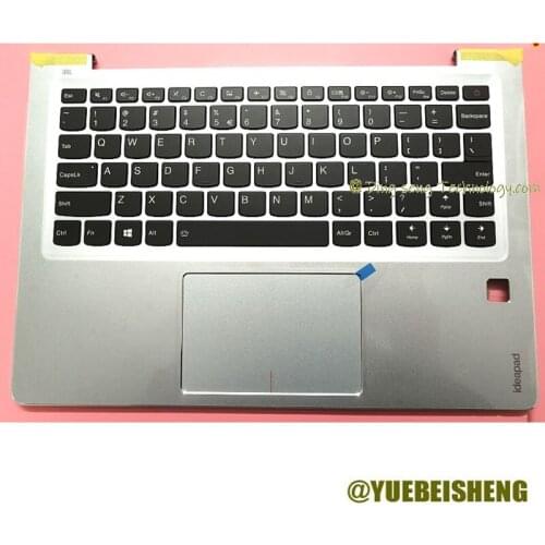 YUEBEISHENG New For Lenovo xiaoxin ideapad AIR 13 PRO palmrest US keyboard upper cover Touchpad Silver,5CB0M09466