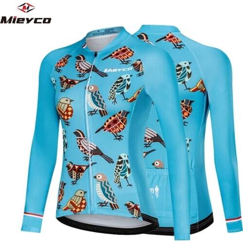 Female Bike Long Sleeve Reflective Clothing Bicycles Jersey Womens Blouse Roadbike Roupa Ciclismo Feminina Mtb Camisa De Time