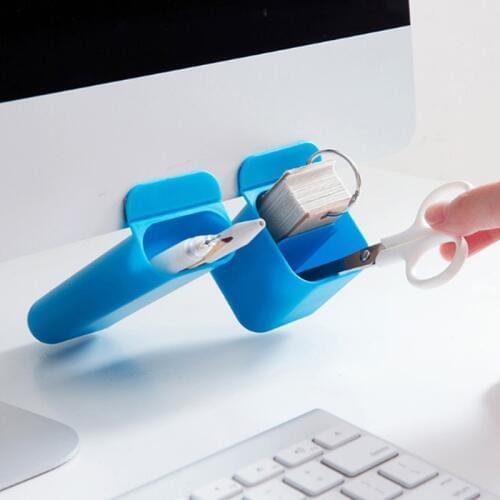 1pc Computer Monitor Stationery Desk es w16 Student Supply School Table w48 Container Organizer Box Case Pen Holder