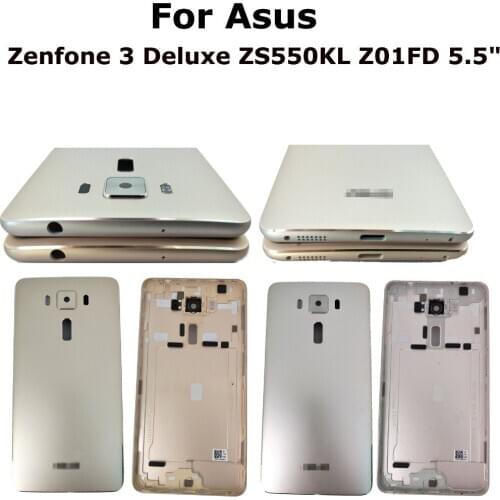 100% Orig New 5.5" For Asus Zenfone 3 Deluxe ZS550KL Z01FD Rear Back Door Housing Battery Door Cover