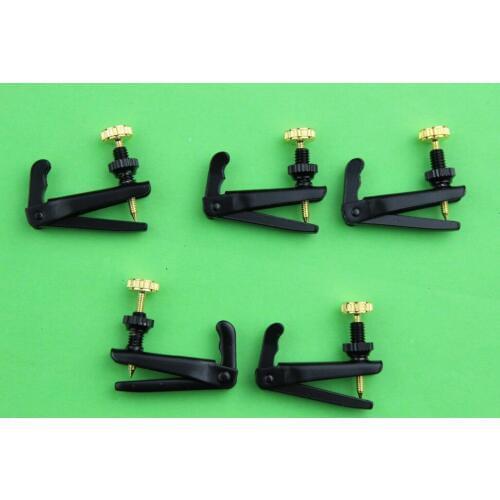 100pcs New black violin String fine tuners 3/4-4/4 full size Violin Accessories