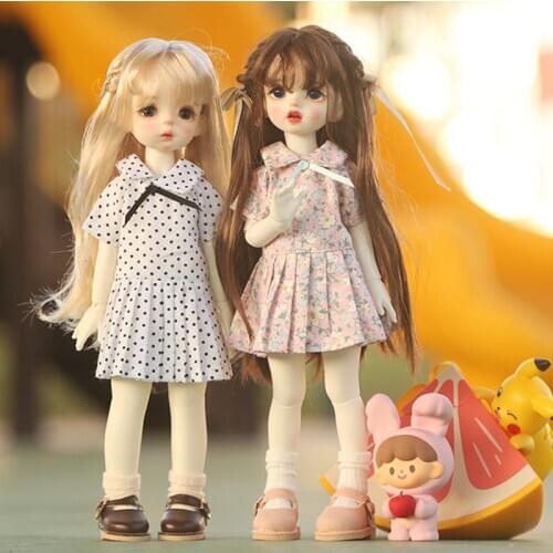 HOUZIWA BJD Doll Accessories Doll Dress Clothes For Doll 1/6