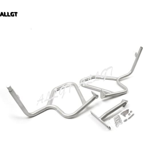 Crash Protection Bars Engine Guards Upper for BMW R1200GS 2013 2014 2015 Silver & Black