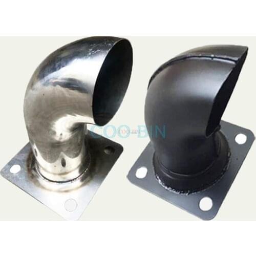 For KOMATSU PC360-7 300-7 Excavator parts excavator muffler tail pipe exhaust pipe elbow elbow joint