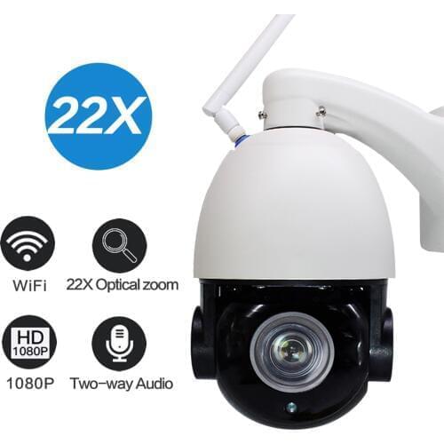 IP Camera WiFi 1080P Wireless PTZ Speed Dome CCTV 22X Zoom CCTV Security Cameras Outdoor Surveillance ip Camara exterior