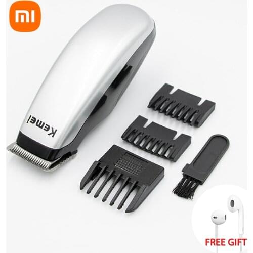 Xiaomi KEMEI Efocus Mini Hair Trimmer For Men Hair Cutting Machine Clipper Children Portable Electric Clipper Pet Trimmer
