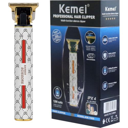 Washable professional barber shop hair trimmer for men electric beard hair clipper rechargeable hair cutting machine