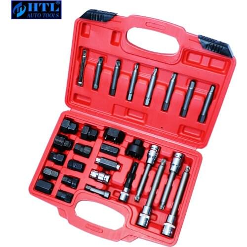 30pcs Alternator Freewheel Pulley Puller Alternators Tool Set Special Socket Set