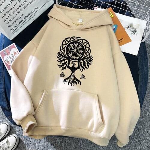 Odin vikings Movie Prints Mens Hoodie Harajuku Oversize Sweatshirt Fashion Oversize Streetwear Loose Winter Hoodies Unisex