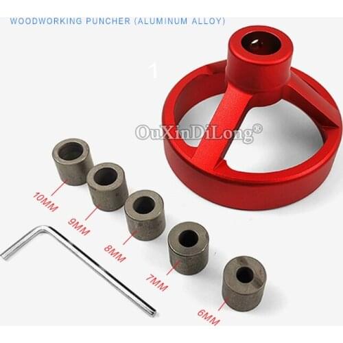 Carpenters Workshop,Wood working hole puncher& drill vetical fixed clamp cutting head positioning tool