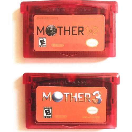 Support Save High Quality Game Card 32 Bit Games Mother 3 and 1+2 English version