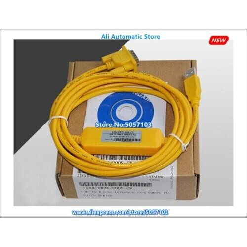 Applicable To CQM1H CPM2C CJ1M Programming Cable Data Download Cable USB-XW2Z-200S-CV