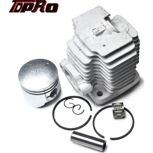 TDPRO 44mm Cylinder Barrel Body Assembly Gas Engines Piston Kit For 49cc 2 Stroke Engine Mini ATV Quad Pocket Dirt Scooter Moped