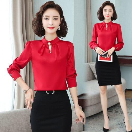 Yunyiwa Red Blouses