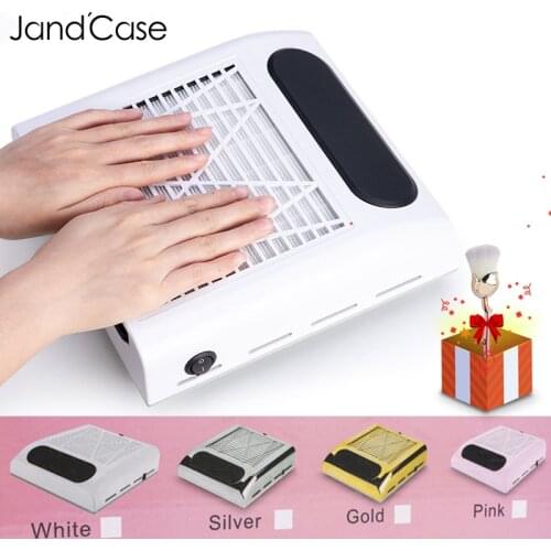 80W Nail Dust Collector Fan Vacuum Cleaner Manicure Machine Tools Strong Suction Nail Vacuuming Collector for Manicure