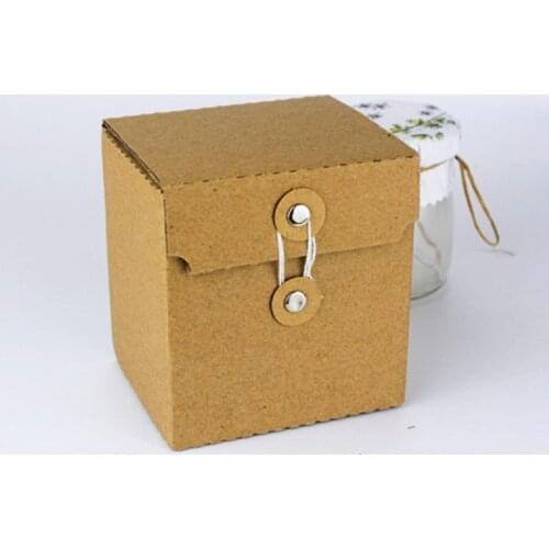 20 Pcs Kraft Corrugated Storage Box Brown Paper Shipping Mailer Boxes Large Cardboard Carton Boxes Gift Packaging Box