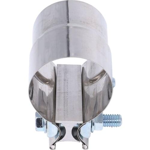 3 Inch Exhaust Sleeve Band Clamp 304 Stainless Steel for OD to ID Pipes Muffler