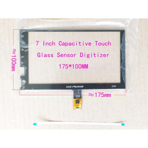 7 inch Car Navigation Touch Screen Glass Sensor Digitizer For Pioneer DHD-2707 GT911 6pin STC911-02