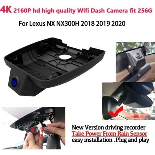 Hd 4K 2160P Car DVR Dash Camera Video Recorder Dash Cam Camera Easy Installation For Lexus NX NX300H 2018 2019 2020 high quality