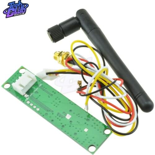 2.4Ghz Wireless DMX 512 2 in 1 Transmitter & Receiver PCB Modules Board with Antenna LED Controller Wifi Receiver