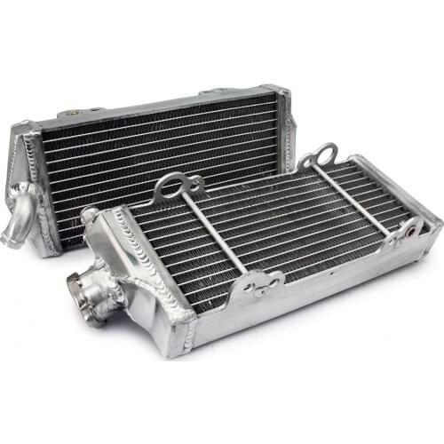 BIKINGBOY For Sherco SE-R 125 2018 2019 SE 125 R Engine Water Cooling Radiator Cooler Aluminium Alloy Core Polished Left Right