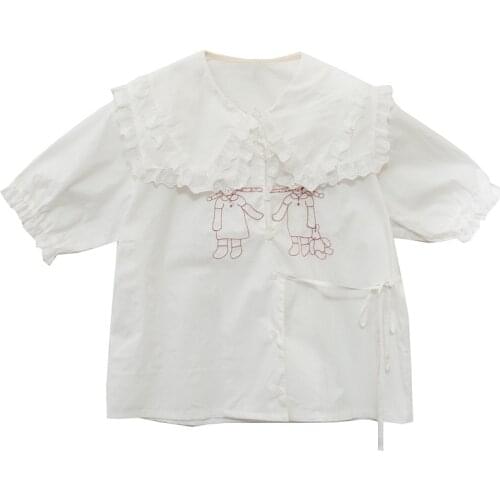 Женские рубашки Biscuit Bear China At AliExpress