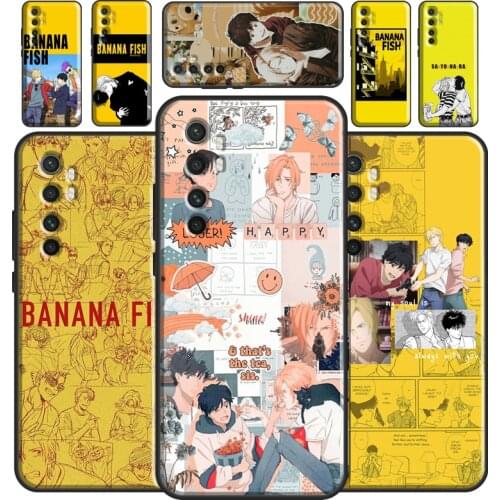 Banana Fish Anime Case For Xiaomi Mi 11 Lite Ultra 9 10 9T 10T Pro A3 POCO F3 F1 F2 M3 X3 Pro Bumper Cover